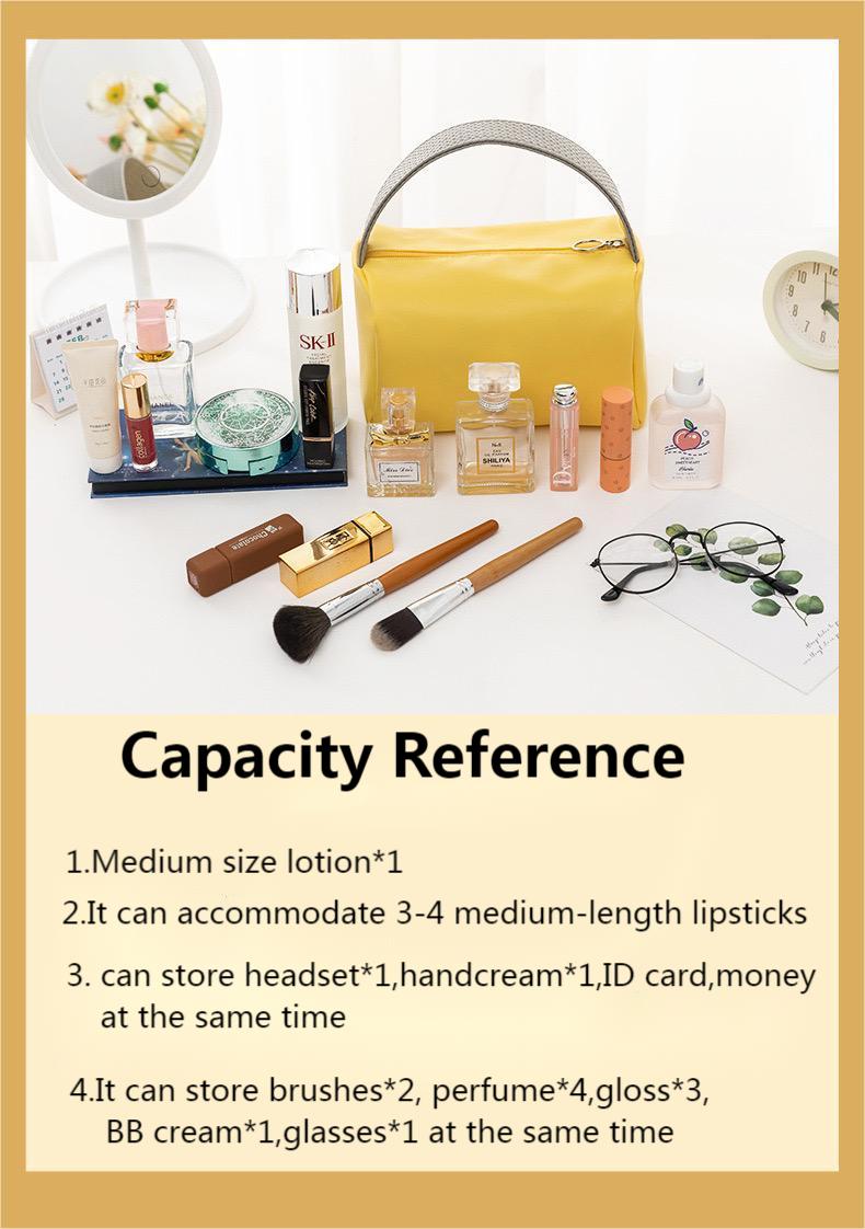 Explore the unique design features of leather cosmetics bag, their versatile uses, and how XINHUI offers customizable options.