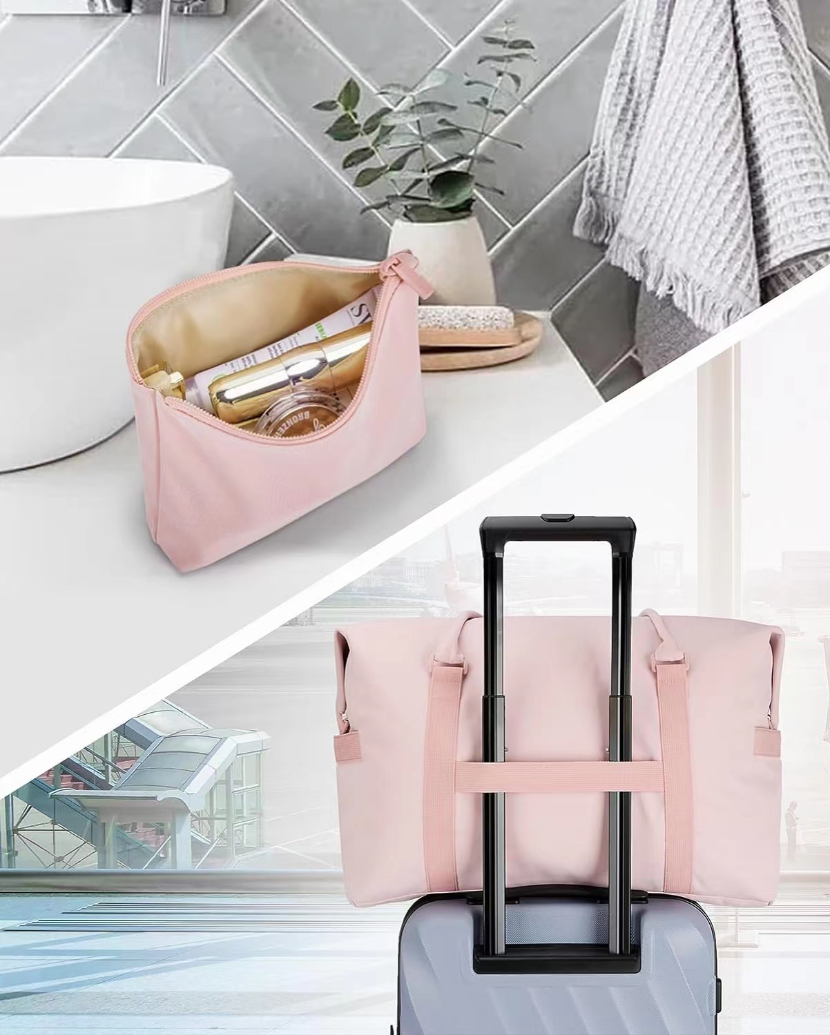 Explore the unique design features of hot pink weekender bag, their versatile uses, and how XINHUI offers customizable options.