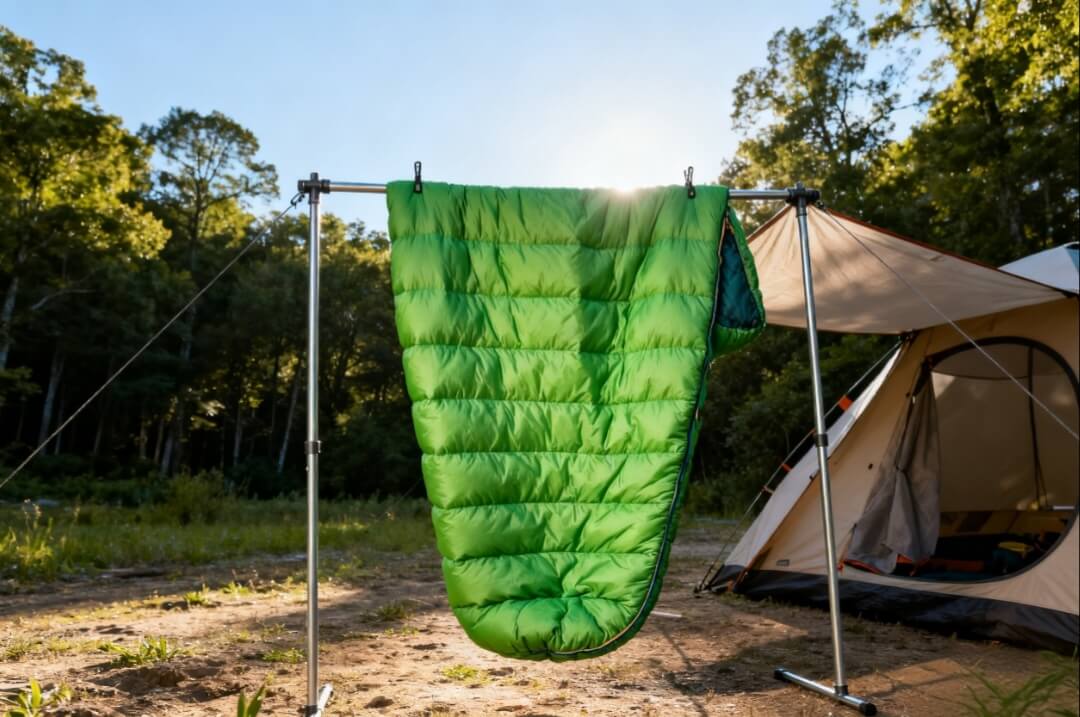 how to wash down sleeping bag