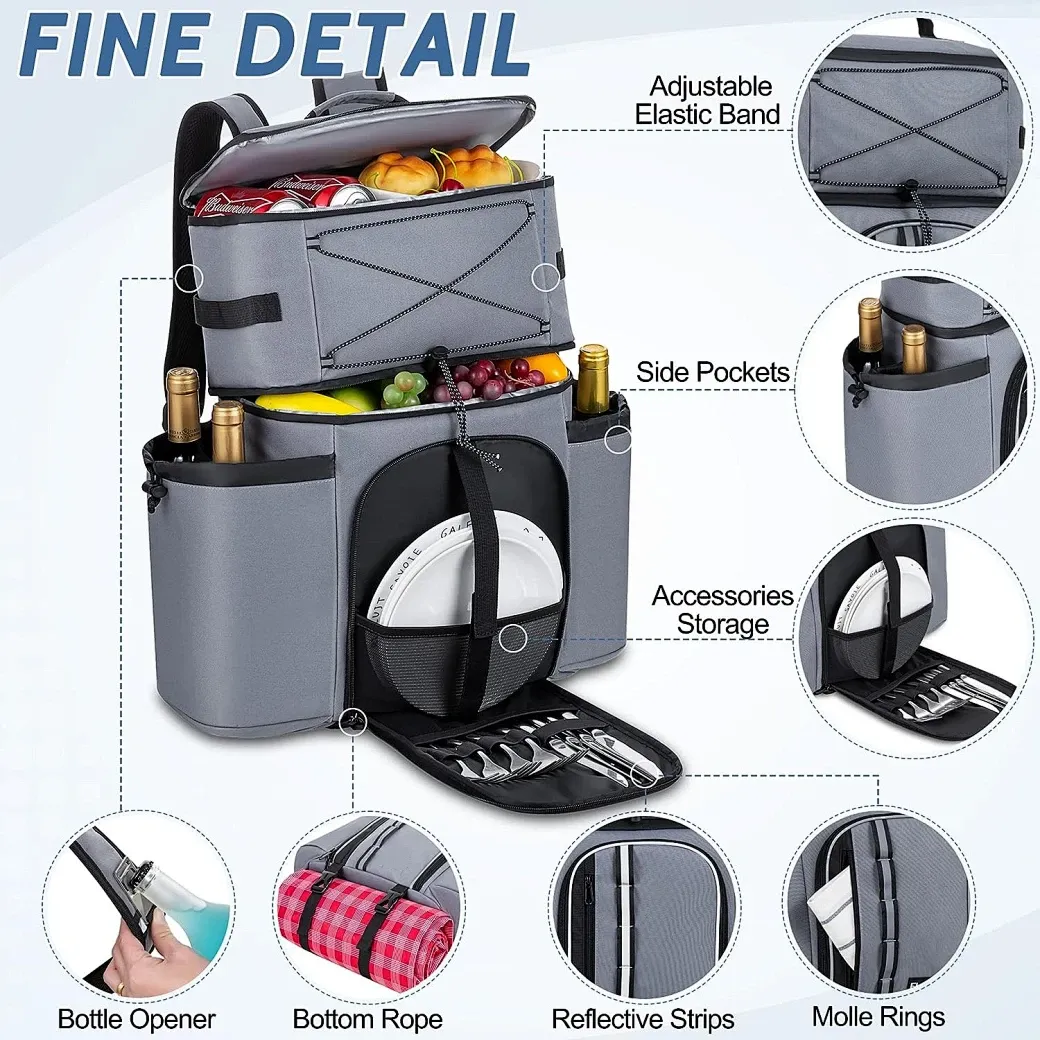 Explore the unique design features of leakproof cooler backpack, their versatile uses, and how XINHUI offers customizable options.