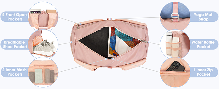 gym and yoga bag