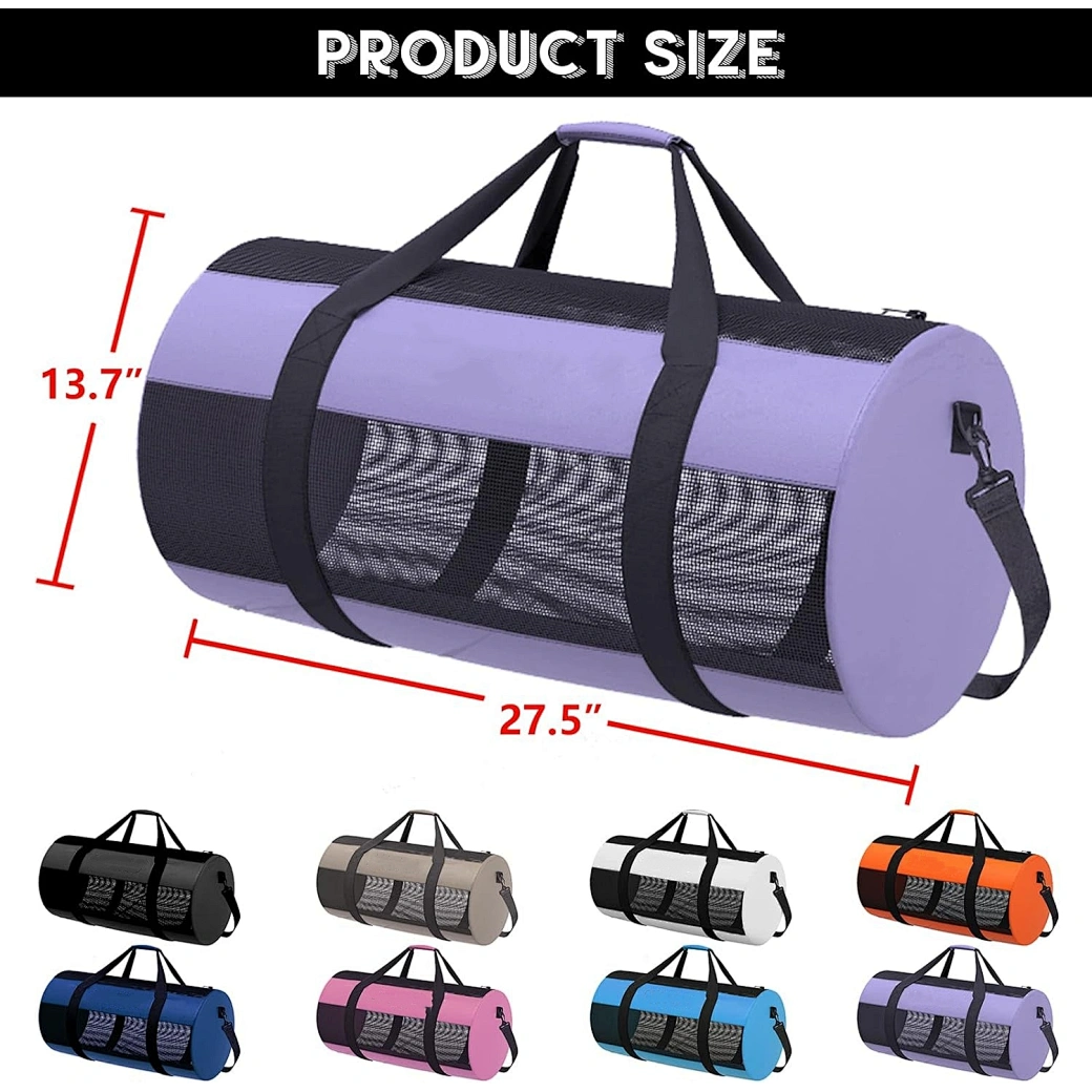 Explore the unique design features of mesh duffel bag, their versatile uses, and how XINHUI offers customizable options.