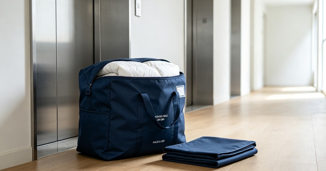 Durable moving bag for house relocation and household storage