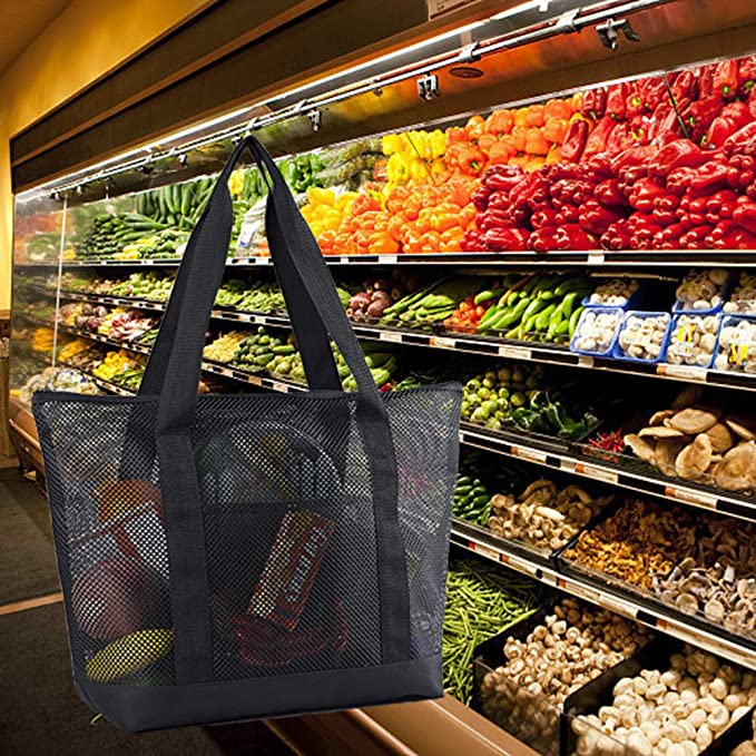 Explore the unique design features of black mesh beach bagr, their versatile uses, and how XINHUI offers customizable options.