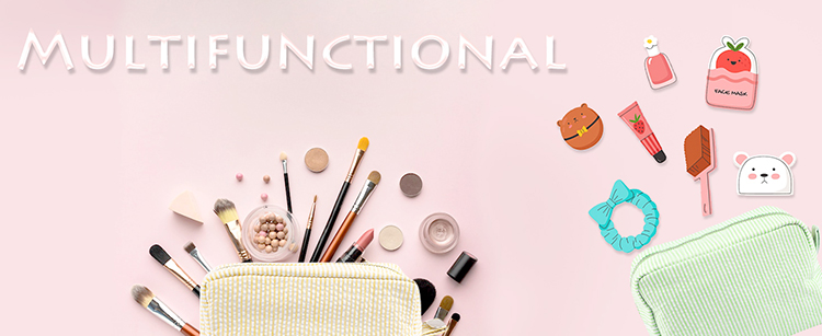Explore the unique design features of pink makeup pouch, their versatile uses, and how XINHUI offers customizable options.
