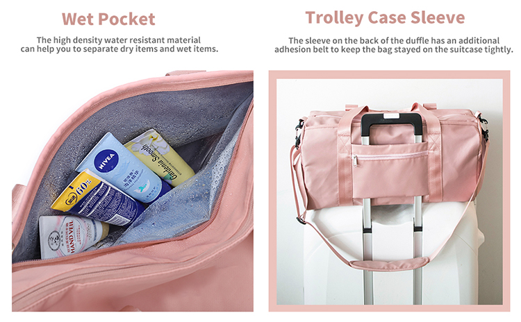 Explore the unique design features of gym bag with wet compartment, their versatile uses, and how XINHUI offers customizable options.