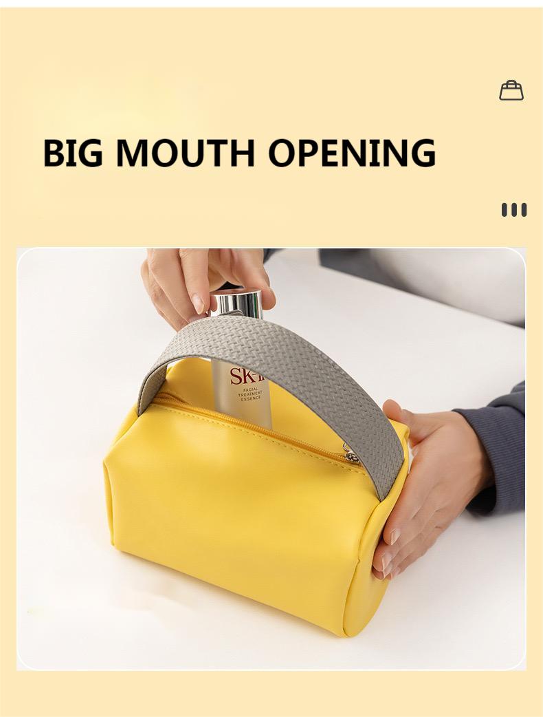 Explore the unique design features of leather cosmetics bag, their versatile uses, and how XINHUI offers customizable options.