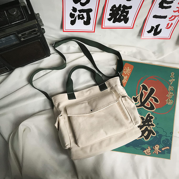 Explore the unique design features of canvas tote with crossbody strap, their versatile uses, and how XINHUI offers customizable options.
