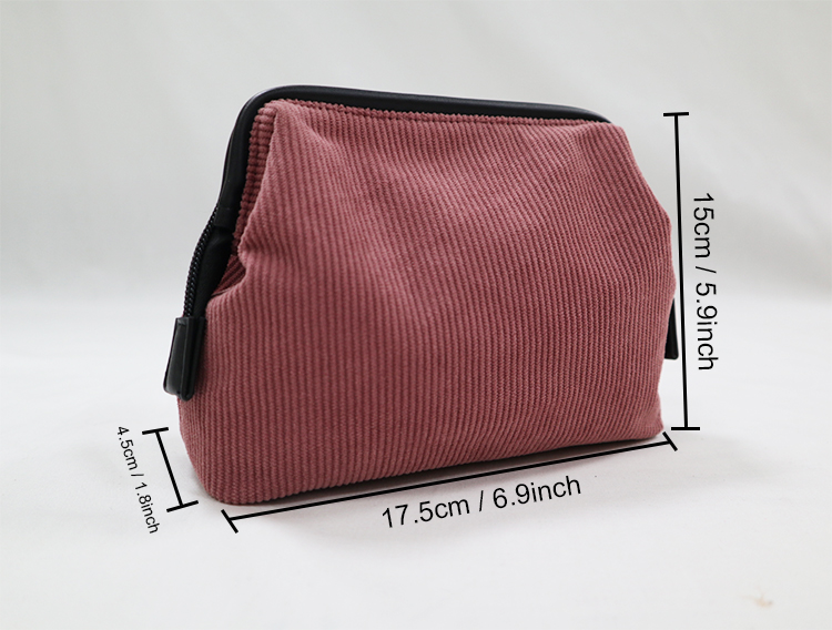 Explore the unique design features ofcorduroy makeup bag, their versatile uses, and how XINHUI offers customizable options.