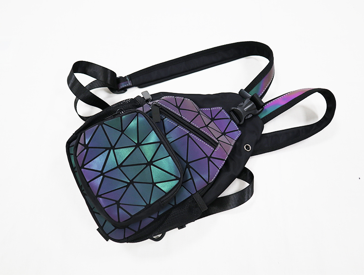 Explore the unique design features of holographic crossbody bag, their versatile uses, and how XINHUI offers customizable options.