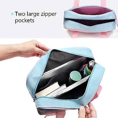 Explore our stylish college bags for girls with charming hearts.