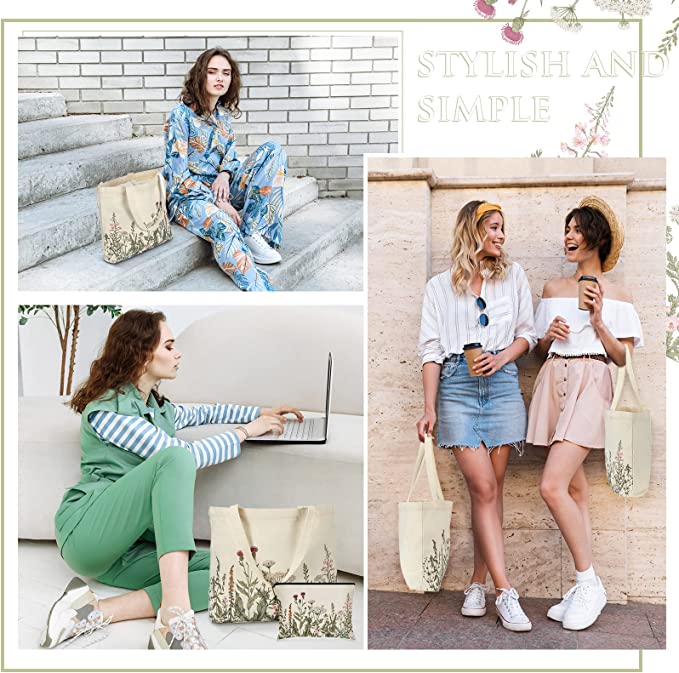 Explore the unique design features of floral canvas tote bag, their versatile uses, and how XINHUI offers customizable options.