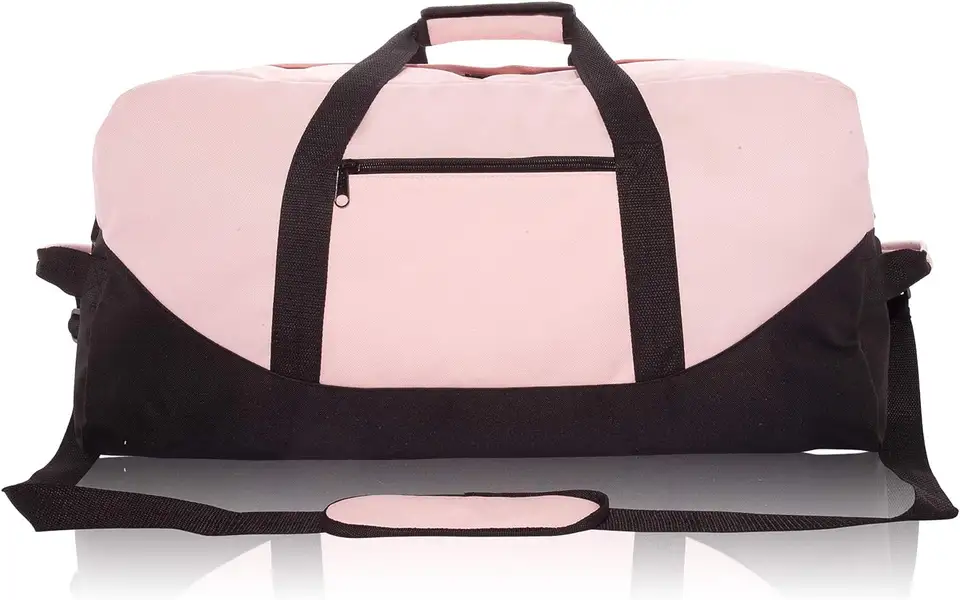 This shower bag for gym is large enough for work travel or beach getaways.