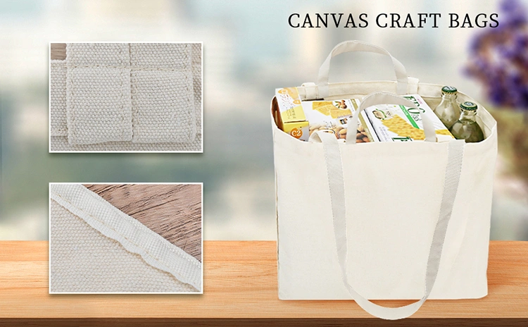 Explore the unique design features of canvas grocery tote, their versatile uses, and how XINHUI offers customizable options.