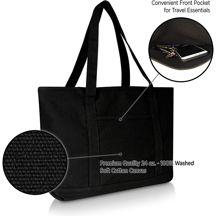 Explore the unique design features of blank canvas tote bag, their versatile uses, and how XINHUI offers customizable options.