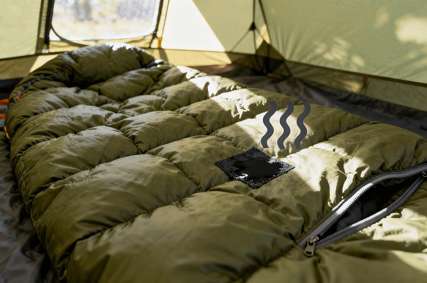 how to clean a sleeping bag