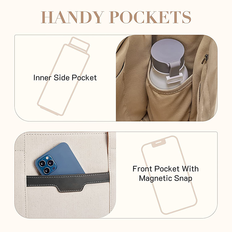 Explore the unique design features of canvas bag for laptop, their versatile uses, and how XINHUI offers customizable options.