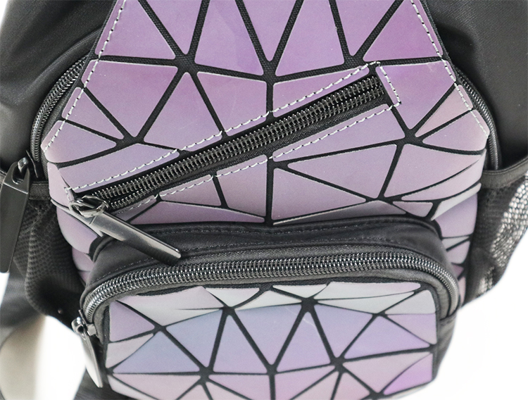 Explore the unique design features of holographic crossbody bag, their versatile uses, and how XINHUI offers customizable options.