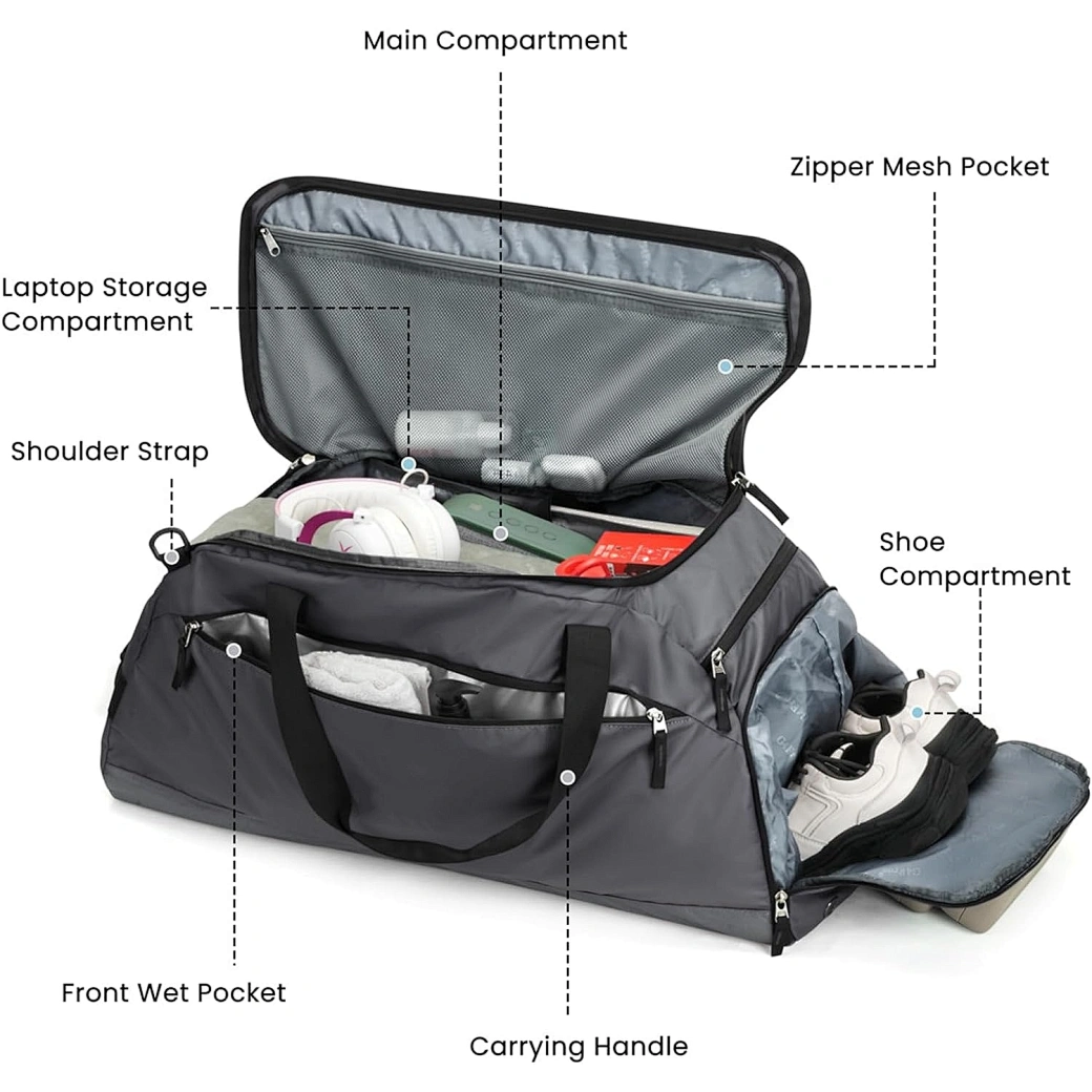 Discover versatile 3-way luxe travel bag, water-resistant duffel backpacks, and men's travel duffle bags.