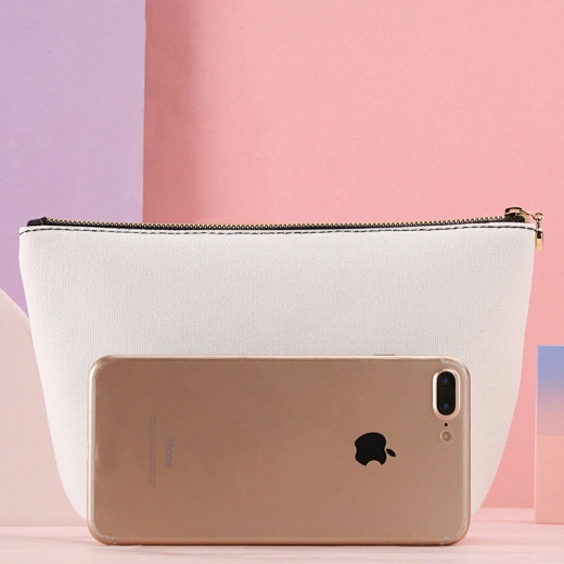 It shows a mini cosmetic bag designed for everyday use.