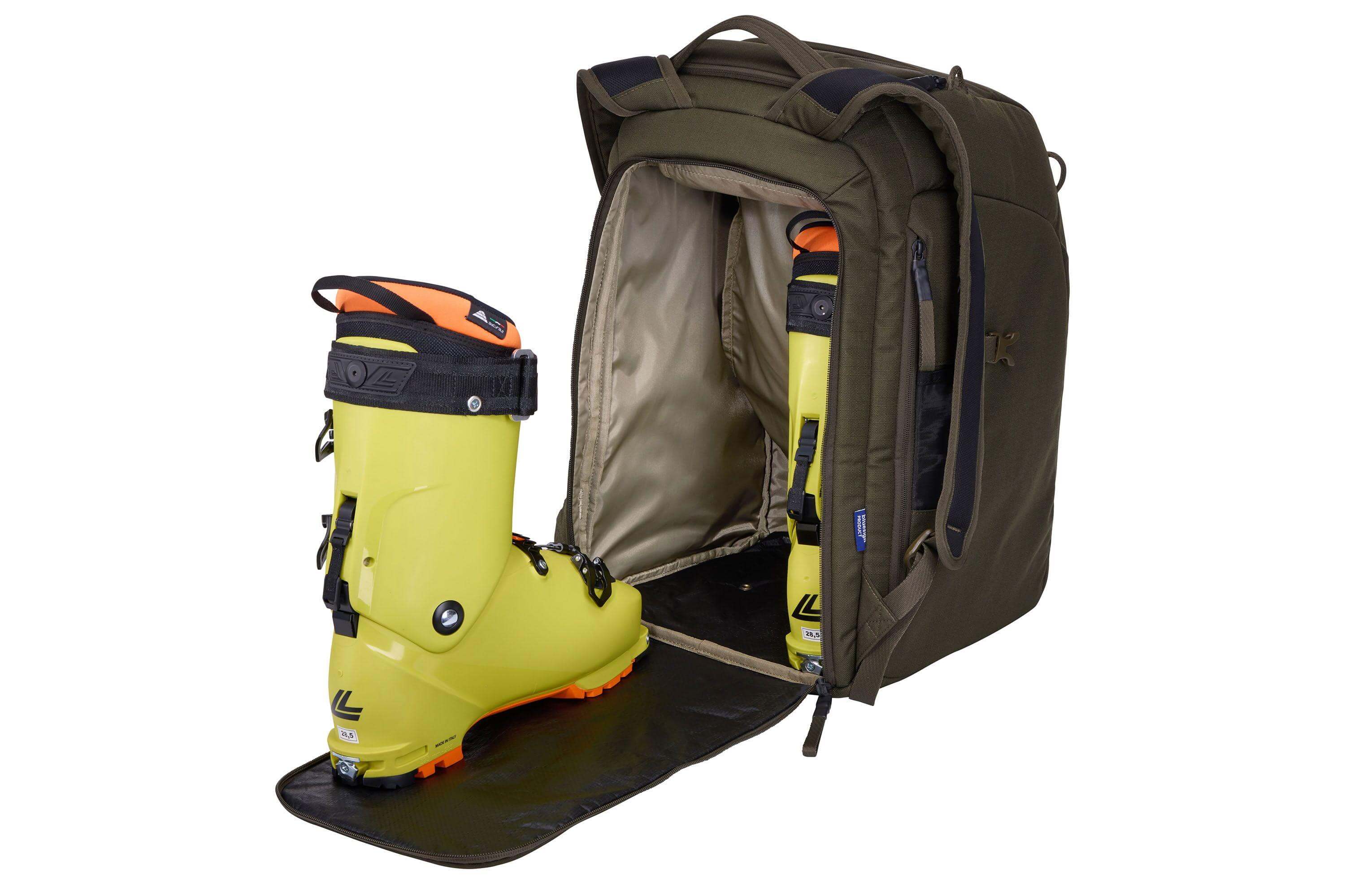 Ski boot bag and backpack comparison for ski gear storage