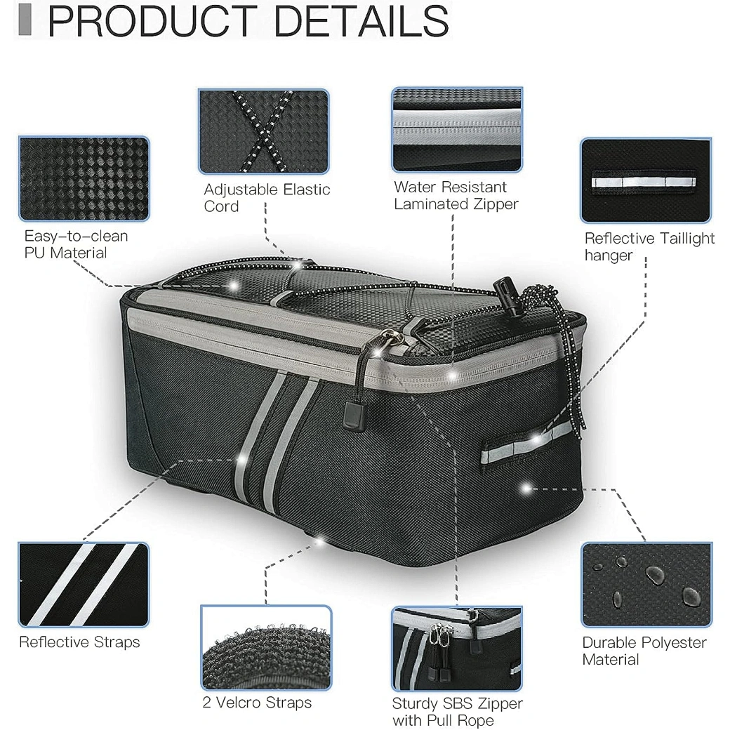 Explore the unique design features of bicycle storage bag waterproof, their versatile uses, and how XINHUI offers customizable options.