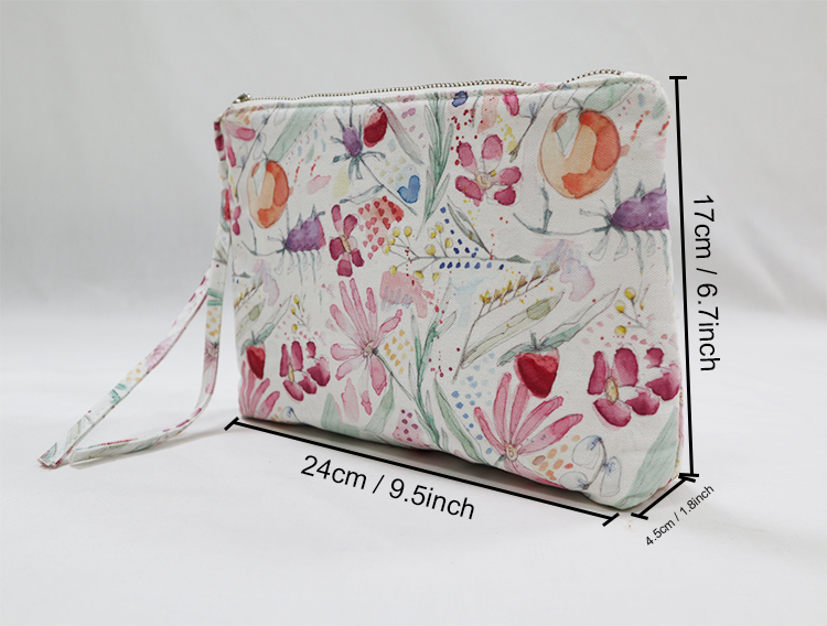 Explore the unique design features of floral cosmetic bag, their versatile uses, and how XINHUI offers customizable options.