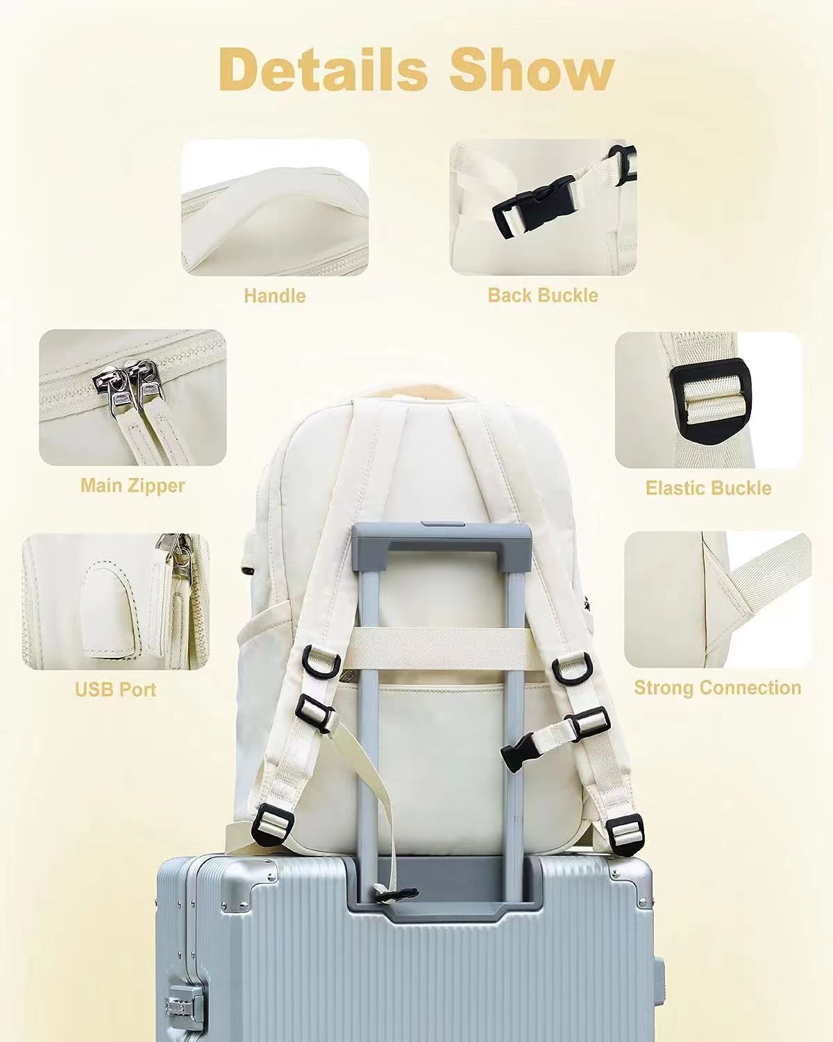 Explore the unique design features of backpack business woman, their versatile uses, and how XINHUI offers customizable options.