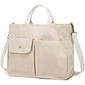 corduroy tote bag