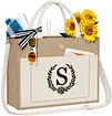 jute canvas tote bag