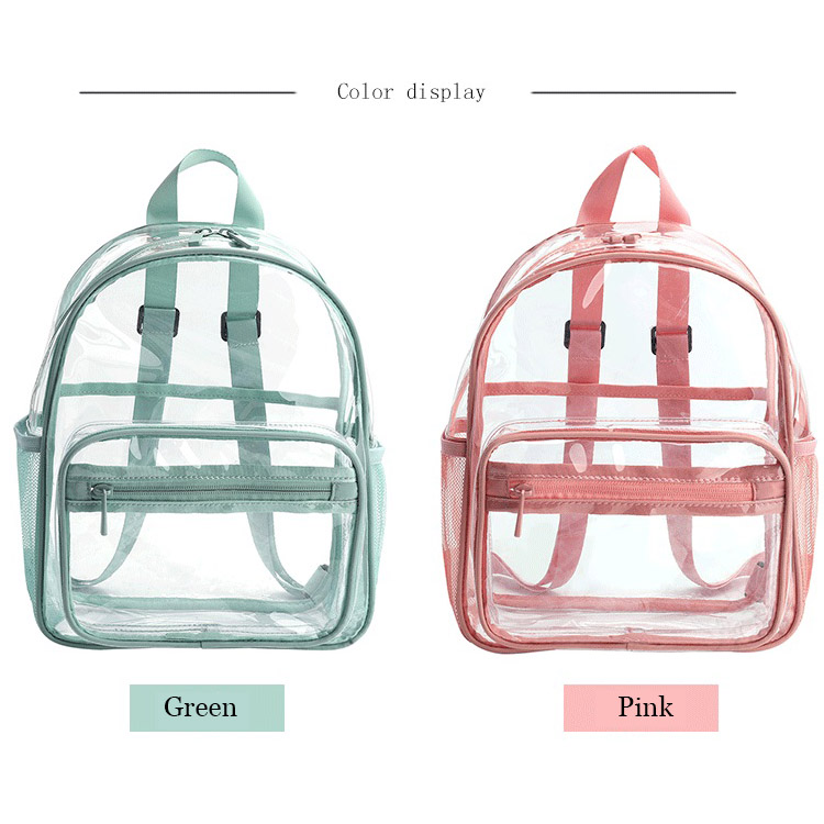 Explore the unique design features of clear mini backpack, their versatile uses, and how XINHUI offers customizable options.