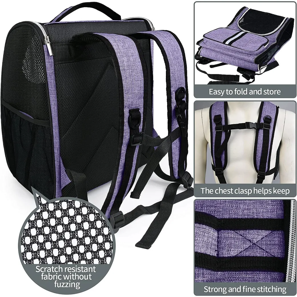 Explore the unique design features of pet backpack, their versatile uses, and how XINHUI offers customizable options.