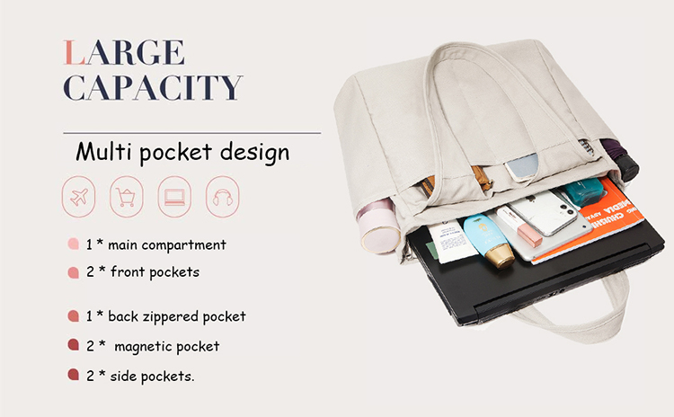 Explore the unique design features of blank black canvas tote bags, their versatile uses, and how XINHUI offers customizable options.