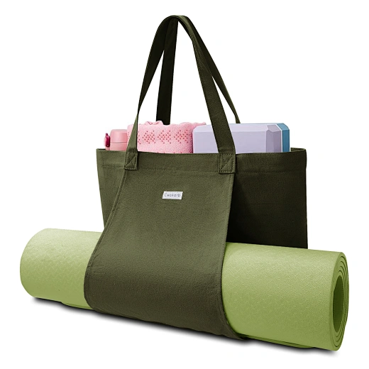 Carry your mat in comfort and style with this versatile yoga mat yoga bag, perfect for any yogi.