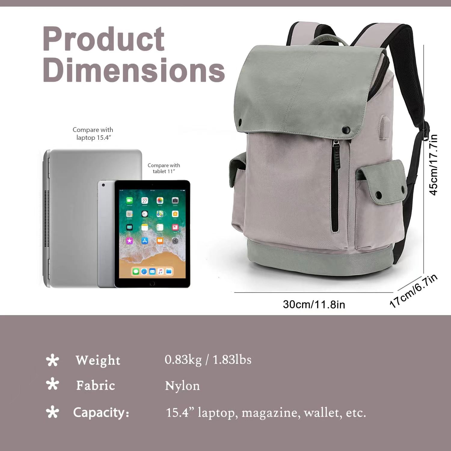 Explore the unique design features of lightweight nylon backpack, their versatile uses, and how XINHUI offers customizable options.