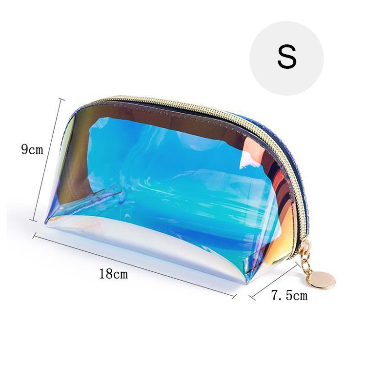 Explore the unique design features of holographic makeup pouch, their versatile uses, and how XINHUI offers customizable options.