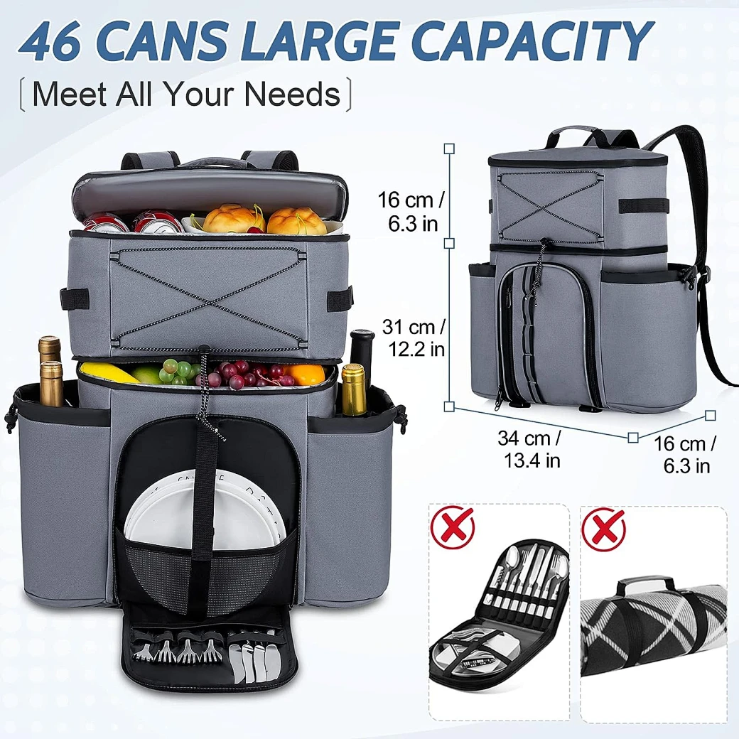 Explore the unique design features of leakproof cooler backpack, their versatile uses, and how XINHUI offers customizable options.