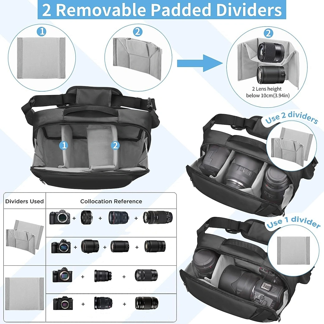 Explore the unique design features of camera sling bag, their versatile uses, and how XINHUI offers customizable options.