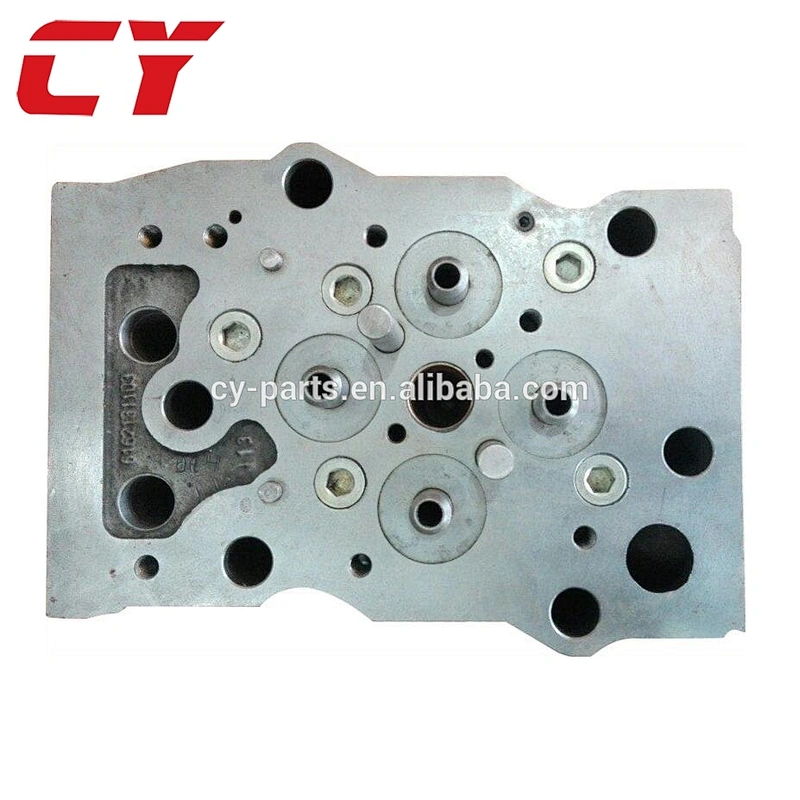 6D170 HEAVY DUTY BULLDOZER EXCAVATOR ENGINE COMPLETE CYLINDER HEAD ASSY WITH VALVE GUIDE SEAT LINER