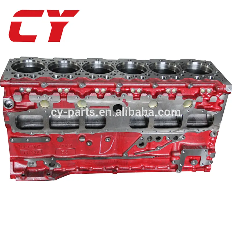 P11C TRUCK EXCAVATOR ENGINE SPARE PART CYLINDER BLOCK SK460-8