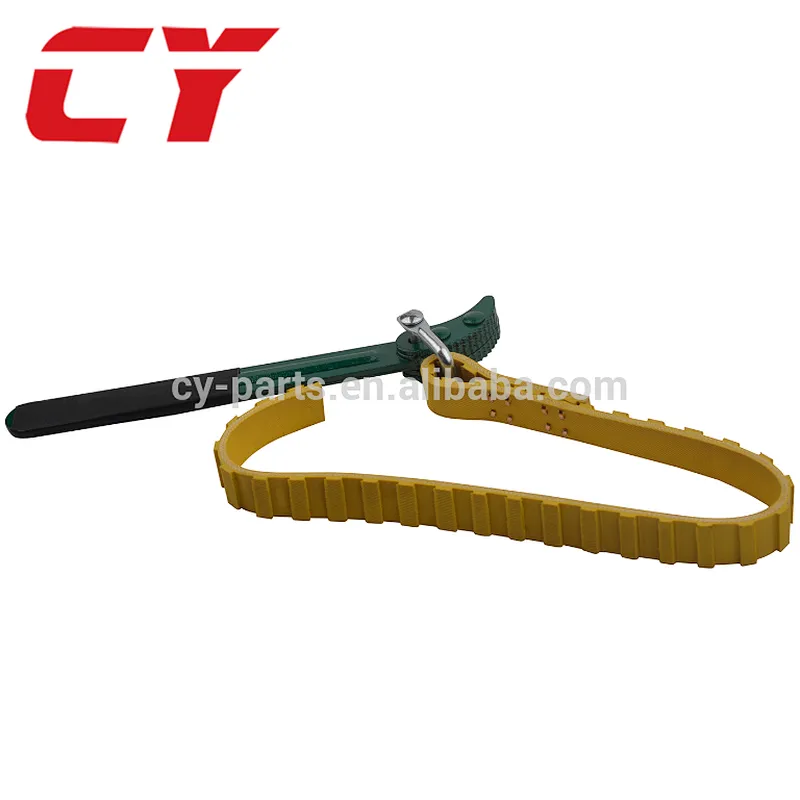 Chain spanner in yellow color adjustable spanner
