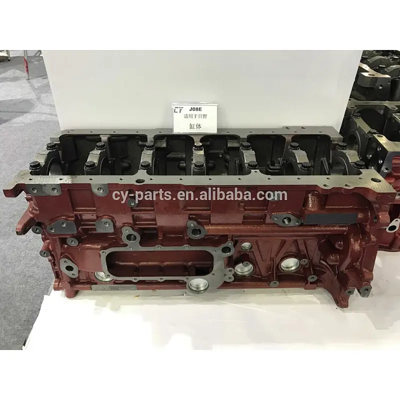 J08E SK350-8 new Cylinder block Engine block