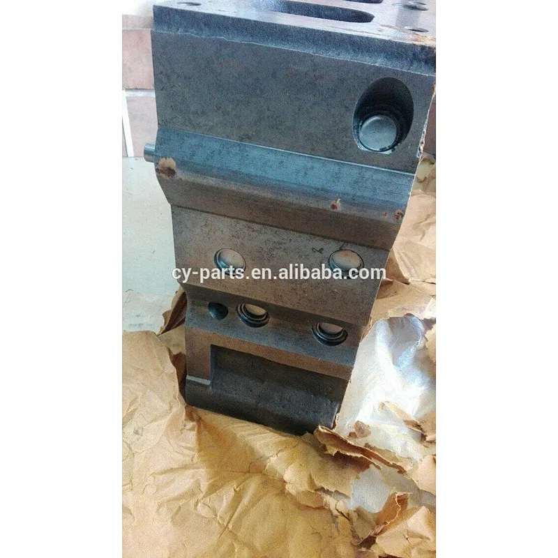 6D170 HEAVY DUTY BULLDOZER EXCAVATOR ENGINE COMPLETE CYLINDER HEAD ASSY WITH VALVE GUIDE SEAT LINER