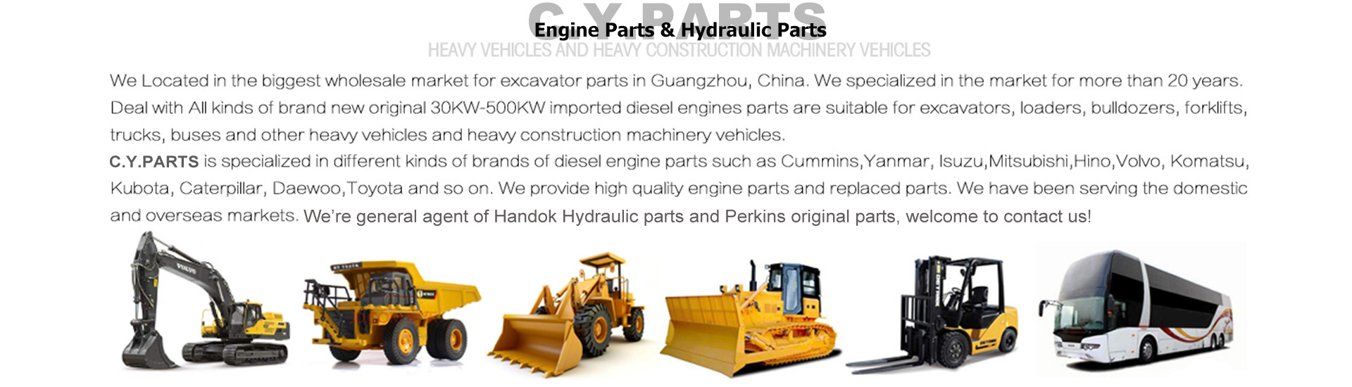 excavator  parts