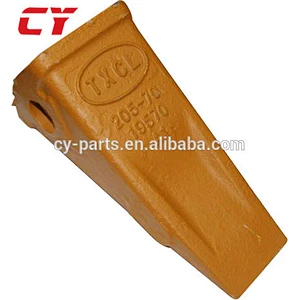Excavator sharp bucket teeth