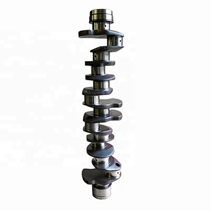 6HK1 engine steel crankshaft aluminum forged