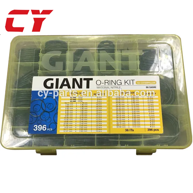 O Ring kit box for excavator/seal kit/o ring seal kit