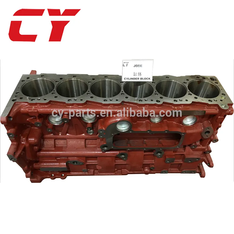 J08E SK350-8 new Cylinder block Engine block