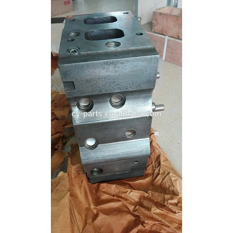 6D170 HEAVY DUTY BULLDOZER EXCAVATOR ENGINE COMPLETE CYLINDER HEAD ASSY WITH VALVE GUIDE SEAT LINER
