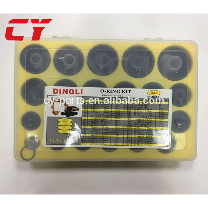 O Ring kit box for excavator/seal kit/o ring seal kit
